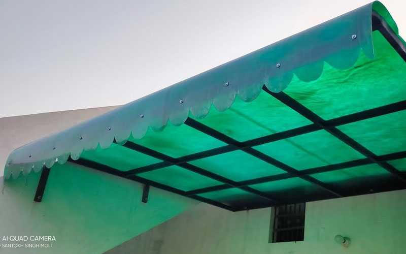 Fiber Sheet Shed